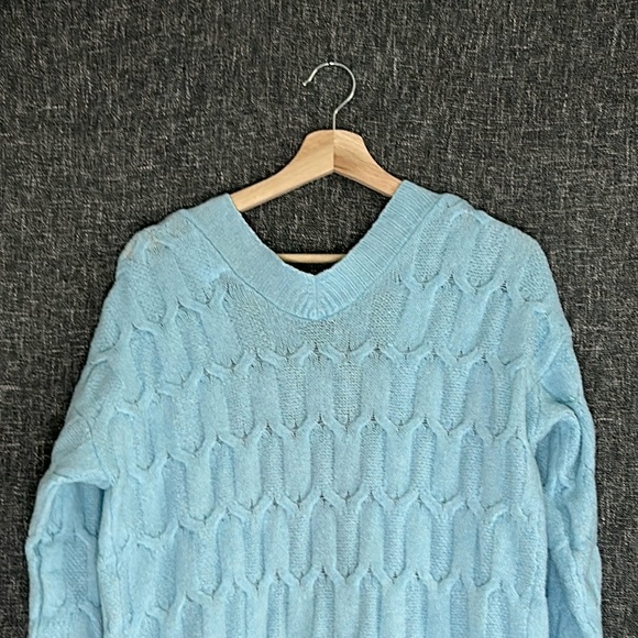 Gorgeous baby blue long cardigan - Picture 4 of 8